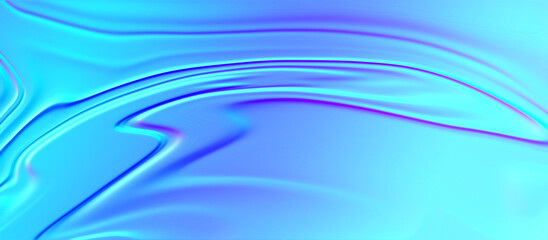 Abstract flowing blue cyan gradient background with smooth curves and liquid fluid motion design