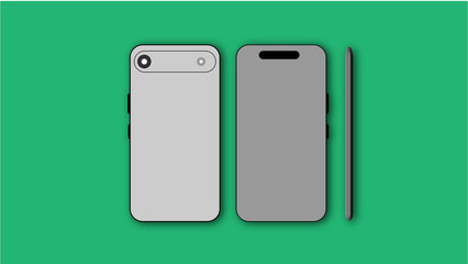 Sleek smartphone mockups showcase modern design and innovation, perfect for app developers and tech enthusiasts seeking a contemporary mobile experience