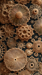 Exploration of Intricate Lce Patterns: Delicate Desins Weaving Craftsmanship ad Artistic Creativity