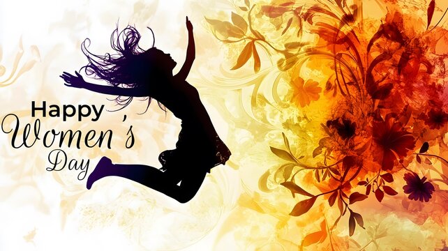 dancing girl silhouette