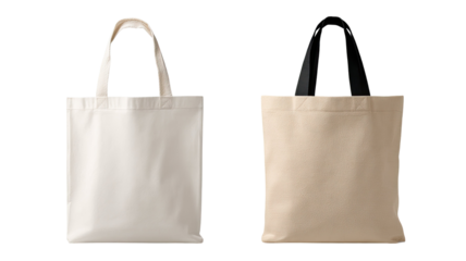 Blank brown paper shopping bag with handles isolated on white background for retail, gift, or store packaging