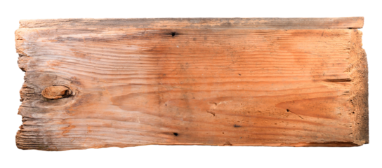 Old wooden sign board background. plank wood isolated for design art work or add text message. 