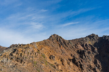 秋の登山　Autumn mountaineering
