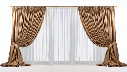 Curtain Isolated For Elegant Stylish Decorative Modern Classic Luxurious Fabric Drapery Versatile And Interior