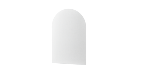 Abstract minimalist arch: A simple, elegant arch. evoking a sense of calm and openness.