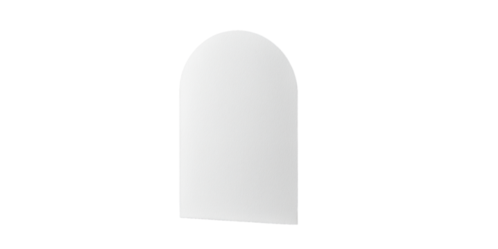 Abstract minimalist arch: A simple, elegant arch. evoking a sense of calm and openness.