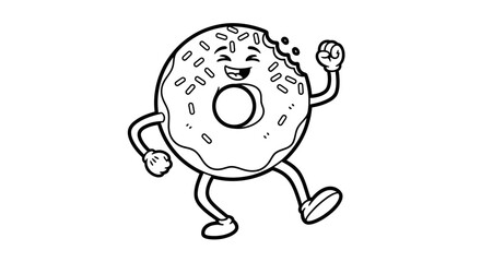 Abstract whisk shape banner design with dynamic curves