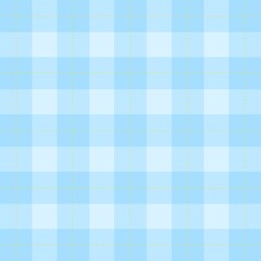 Seamless check pattern with soft light blue tones and gentle yellow dotted lines
