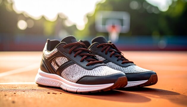 Comfortable athletic shoes for active lifestyle and fitness training