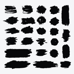Ink Blots And Brush Strokes