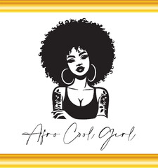 African woman silhouettes 