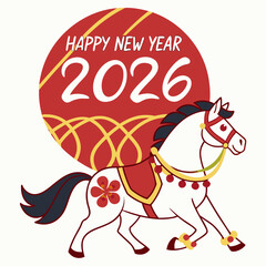 Chinese Happy New Year 2026 New Design