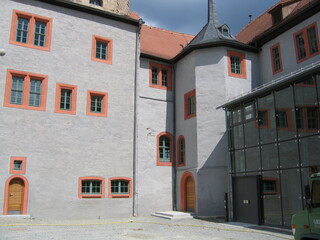 Schloss bzw Burg der Dornburger Schlösser in Thüringen an der Saale