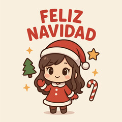 Feliz navidad chibi