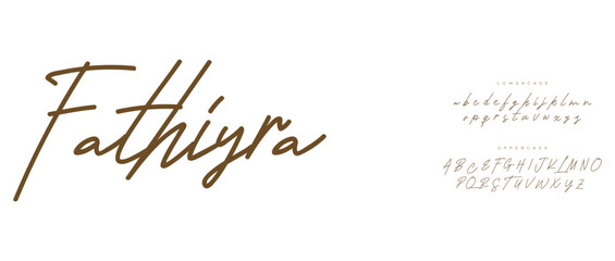  A luxurious modern calligraphy font featuring elegant swashes and graceful loops — perfect for invitations, feminine logos, and romantic projects.