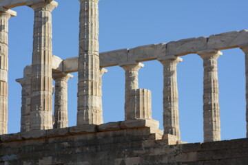 Fototapeta premium Greece, Athens, ancient ruins and monuments, nature, flora and fauna,