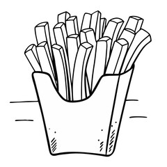 Cozy Coffee & Pizza Moments - Minimal Line Illustration Set EPS10, Warm Everyday Comfort with Brews and Slices, Hygge Vibes Collection