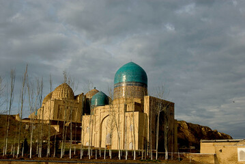 Shah-i-Zinda Necropolis, Historical Mausoleums Ritual Buildings, Samarkand, Uzbekistan