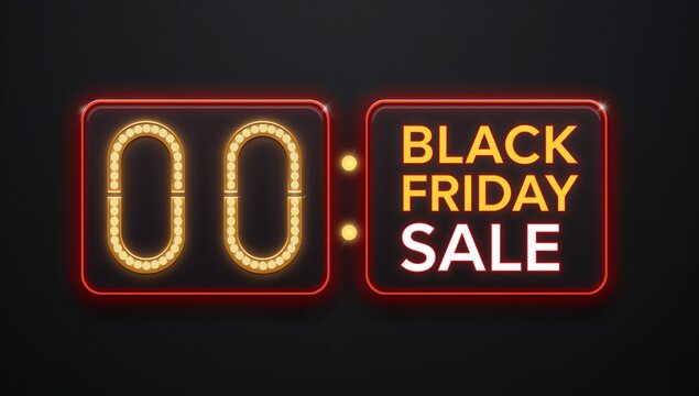 Get ready for massive savings with a dynamic Black Friday sale countdown timer, perfect for urgent promotions and exciting offers!