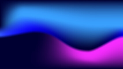 Abstract gradient of blue and pink hues