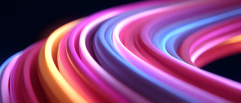 Abstract gradient colorful spiral vortex dynamic background