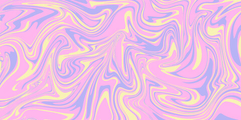 Pink pastel fluid waves abstract background