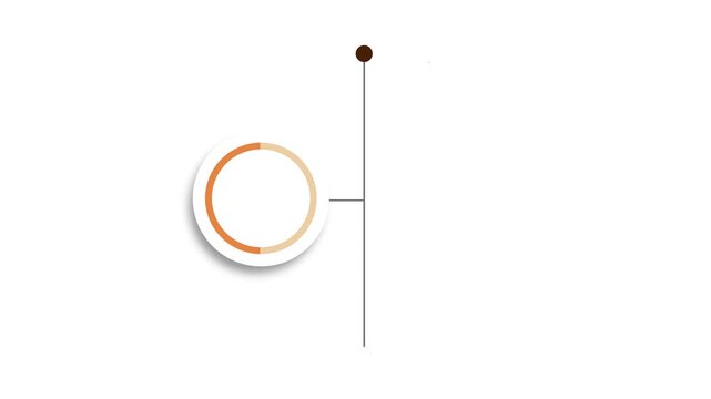 A clean 3-step motion infographic using minimal design to simplify workflows, improve task efficiency, and clearly illustrate strategic processes for presentations and digital projects.