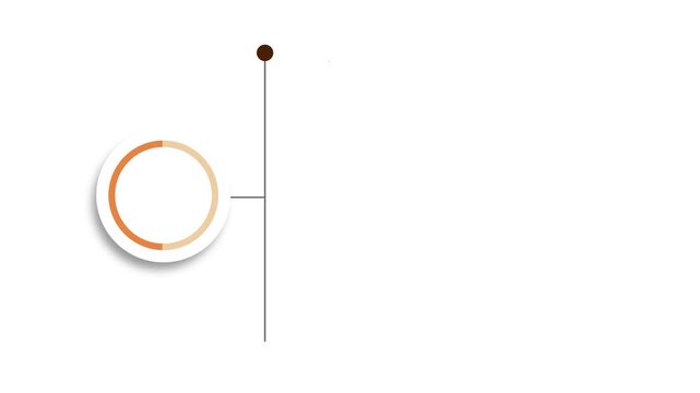 A minimal 3-step motion infographic that simplifies complex workflows, improves task flow, and clearly illustrates strategic processes for corporate or creative use.