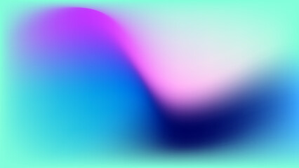 Vibrant abstract gradient swirl of purple blue and teal