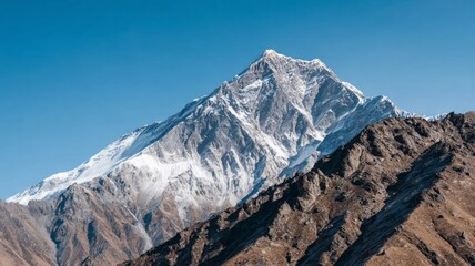 Majestic snow-capped peak whispers ethereal serenity, Himalayan escapade, mystical Diwali illumination, and Solstice celestial celebration inspiration
