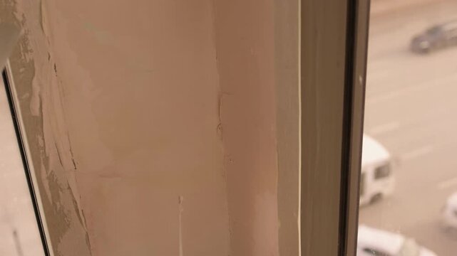The Wall Repair Process Involves Properly Using Spackling Paste for a Quality Finish
