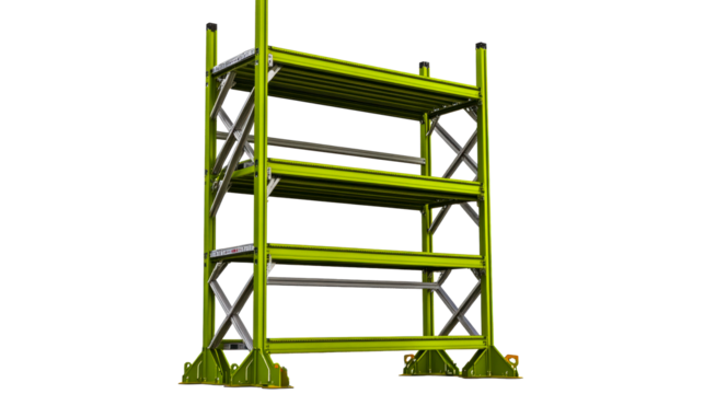 Modular Industrial Steel Shelving Unit