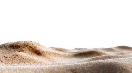 Golden sand dunes with textured granular surface