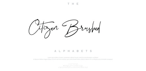 Retro-style signature font with a classic vibe — perfect for nostalgic brands, vintage posters, old-school logos, and timeless design projects.