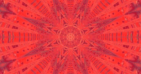 Vibrant tunnel video loop with radiant patterns and seamless transitions suitable for screensavers and visual displays