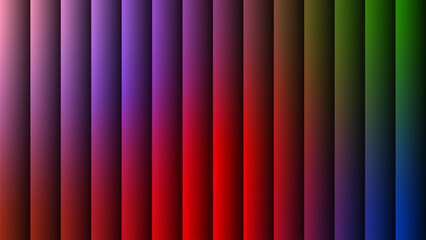 Deep Blue Neon Light Stripes Abstract Background