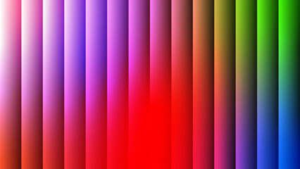 Deep Blue Neon Light Stripes Abstract Background