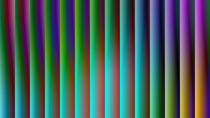 Deep Blue Neon Light Stripes Abstract Background