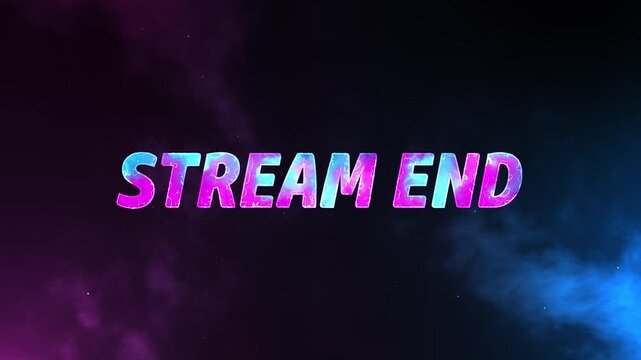 Stream End Animation Cute Stream Overlay Stock Videos – 552 HD & 4K Footage Clips | Adobe Stock