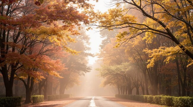 autumn in the forest