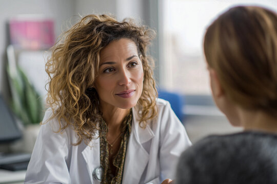 &Auml;rzte im Gespr&auml;ch mit Patienten &ndash; Medizinische Beratung und Empathie in moderner Praxis