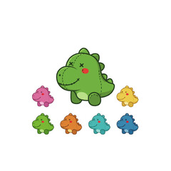 Cute Dinosaur Plush Toy Collection
