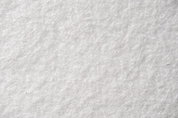 Close-Up of White Felt Fabric with Soft Fibrous Texture