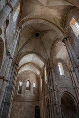 Priverno, Latina, Italy. Cistercian Abbey of Fossanova.