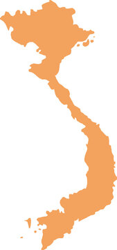 map of Vietnam