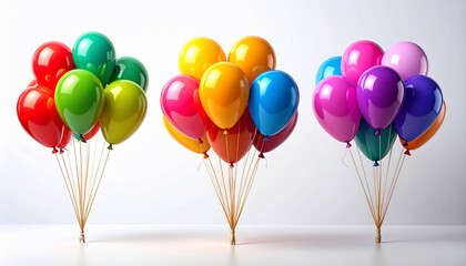 Colorful Balloons Celebration