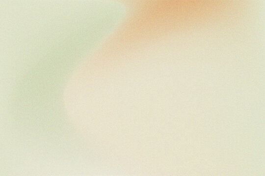 Vintage nude beige, green gradient background with grain texture, granulated particles textured flowing waves. Abstract retro smooth noise backdrop for presentation, product display.