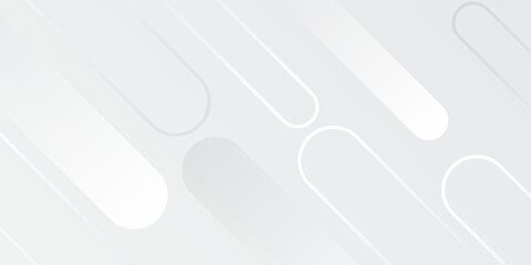 Abstract white background. Minimal geometric white light background abstract design. Suit for booklet, brochure, banner, poster, website, flyer. abstract gradient grey and white background.