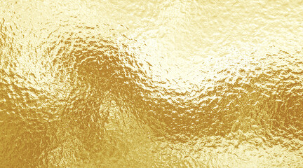 seamless champagne gold foil texture. luxury spring festival new year flat christmas golden leaf grainy abstract plain background © Sam