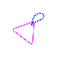 Neon Price Tag Label Illustration